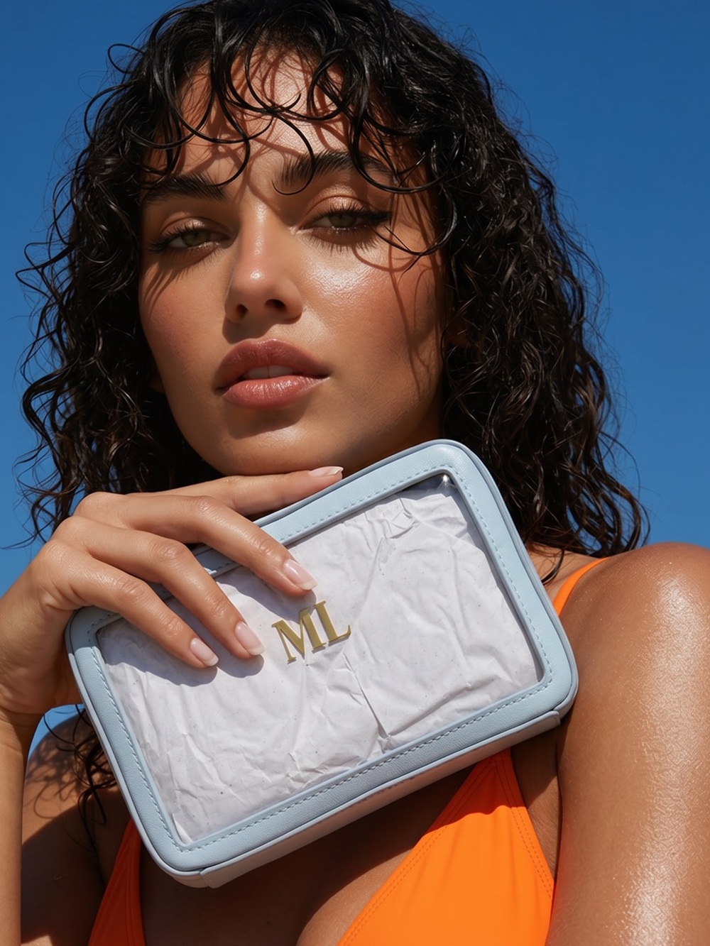 Mark & Graham CLEAR TRAVEL COSMETICS CASE